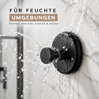 Avenoire Schwarz – wasserbeständiger Haken